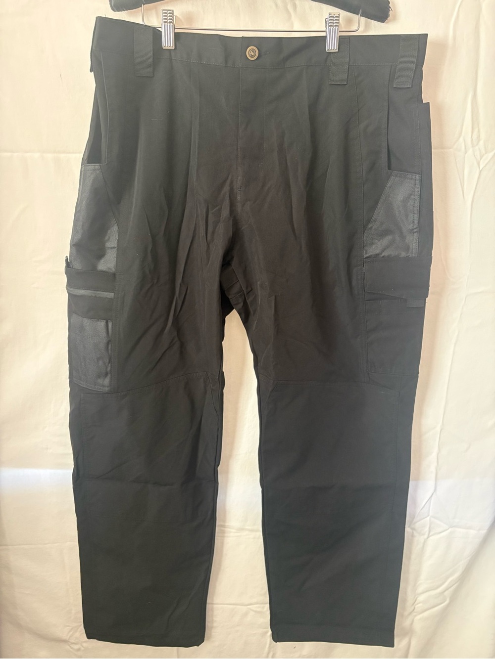 Men's Black Work Cargo Pants